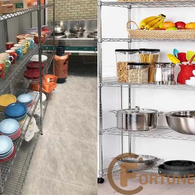 Heavy Duty Commerical Storage Wire Shelving Unit from Factory Directly