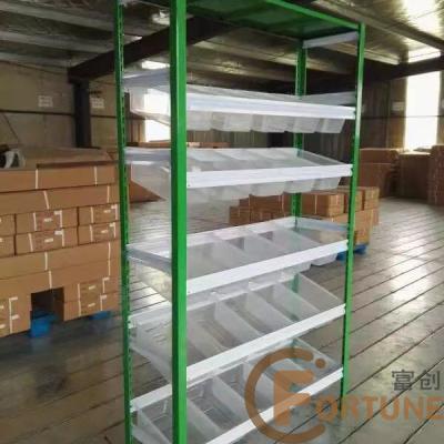 Boltless Shelving with Wire Mesh