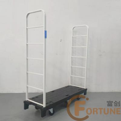 500KG Loading Capacity six-wheel PVC bottom Trolley